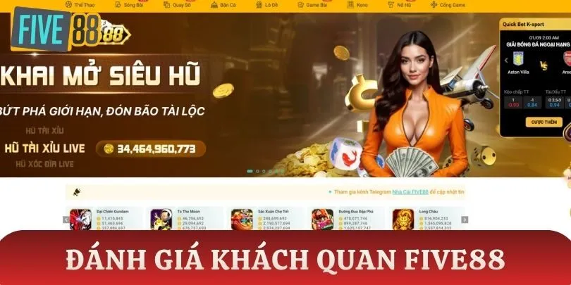Đánh giá khách quan từ bet thủ Việt về Five88