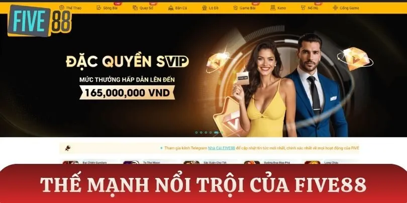 Lý do Five88 trở thành điểm đến lý tưởng cho bet thủ